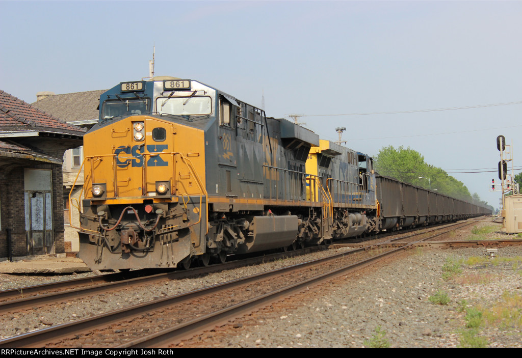 CSX 861 & CSX 296